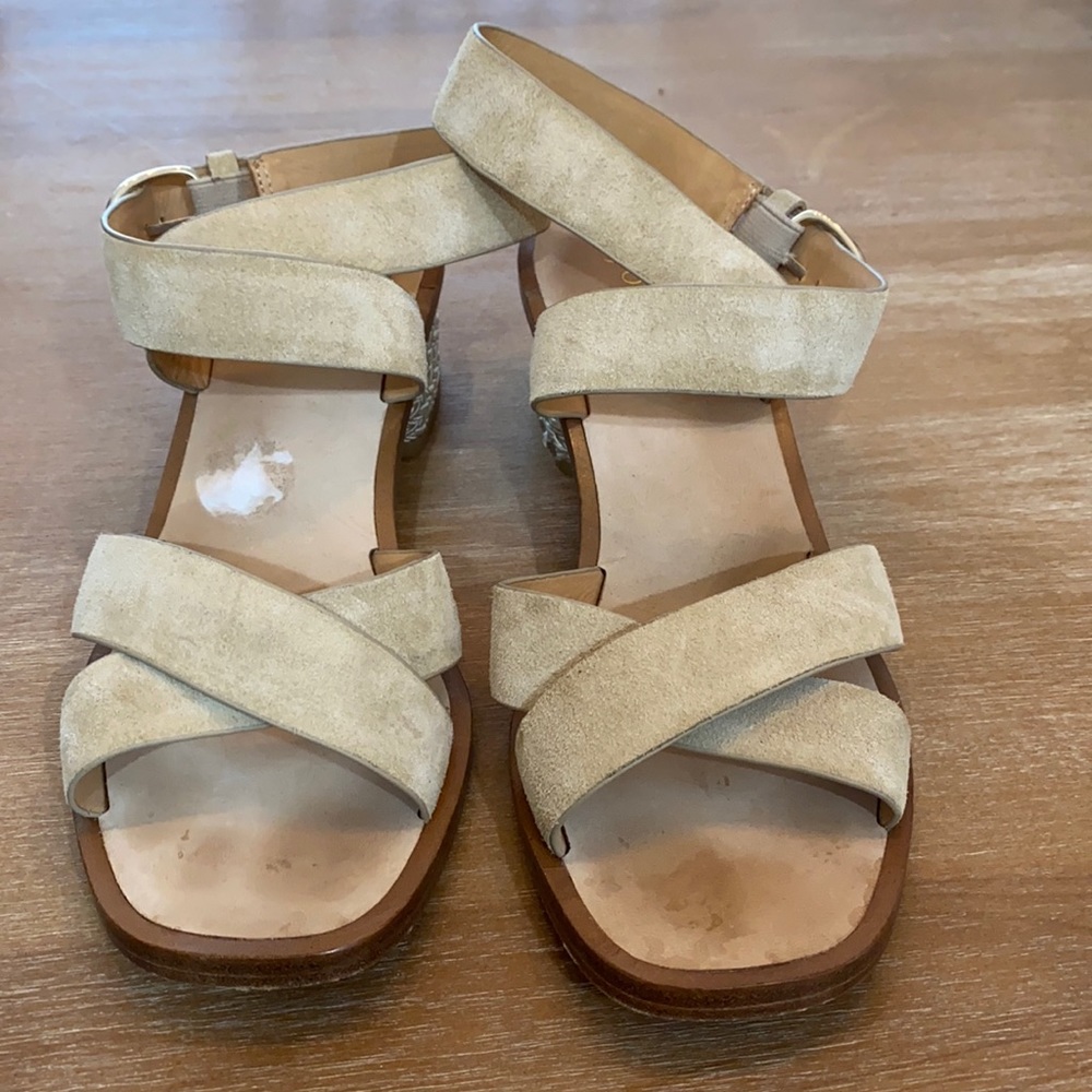 Joie Rana Wrap Block Sandal Heel - Size 8